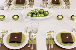 Сервировка праздничного стола